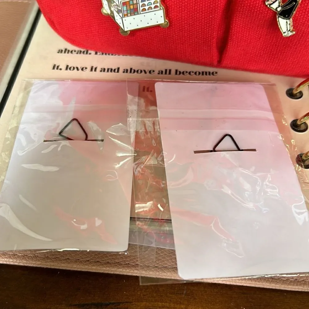 High Paper clouds charm Pin bundle of 2 coffee acrylic design NWT